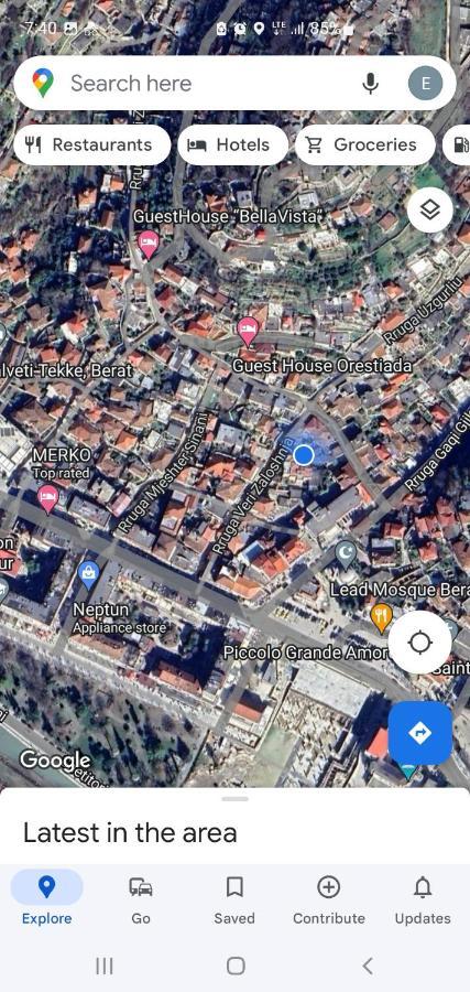 Villa Palma Center Берат Екстер'єр фото